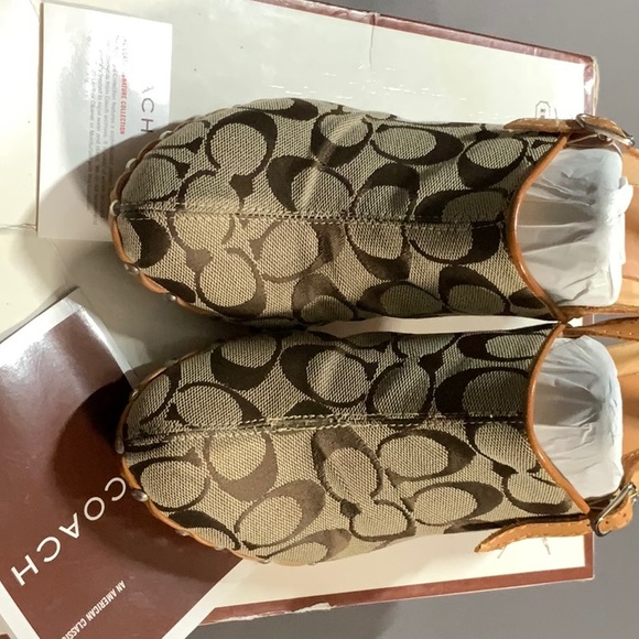 NEW Coach Felicity LRG C Logo Signature Natural Khaki Authentic Custom 9 - Picture 9 of 13